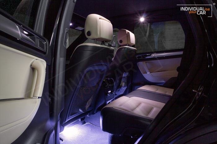 LED Innenraumbeleuchtung SET passend für VW Touareg II 7P - Cool-White